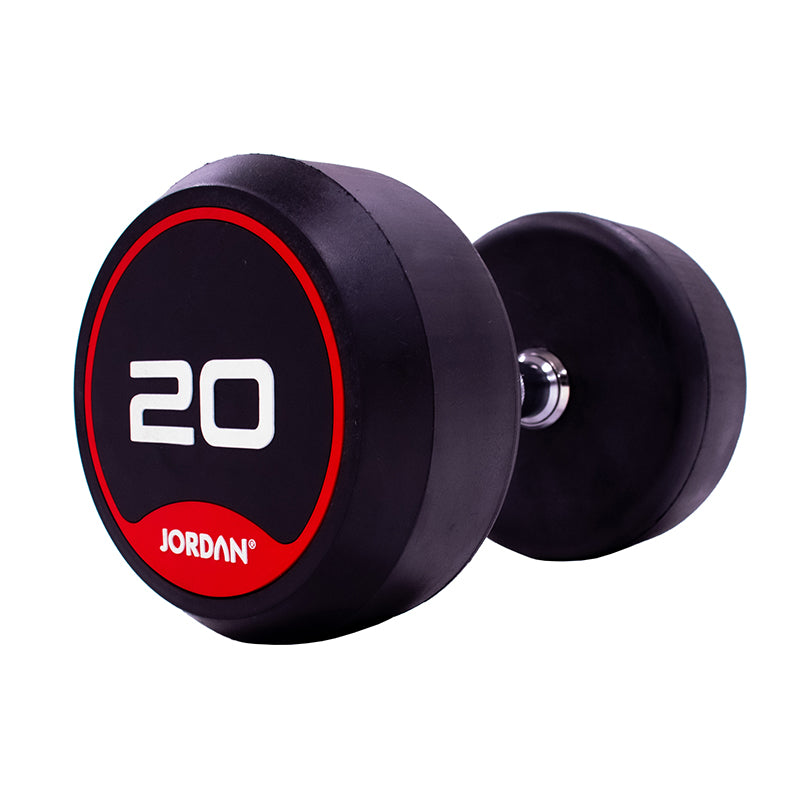 JORDAN | 2kg-20kg Rubber Dumbbell Set (10 pairs)